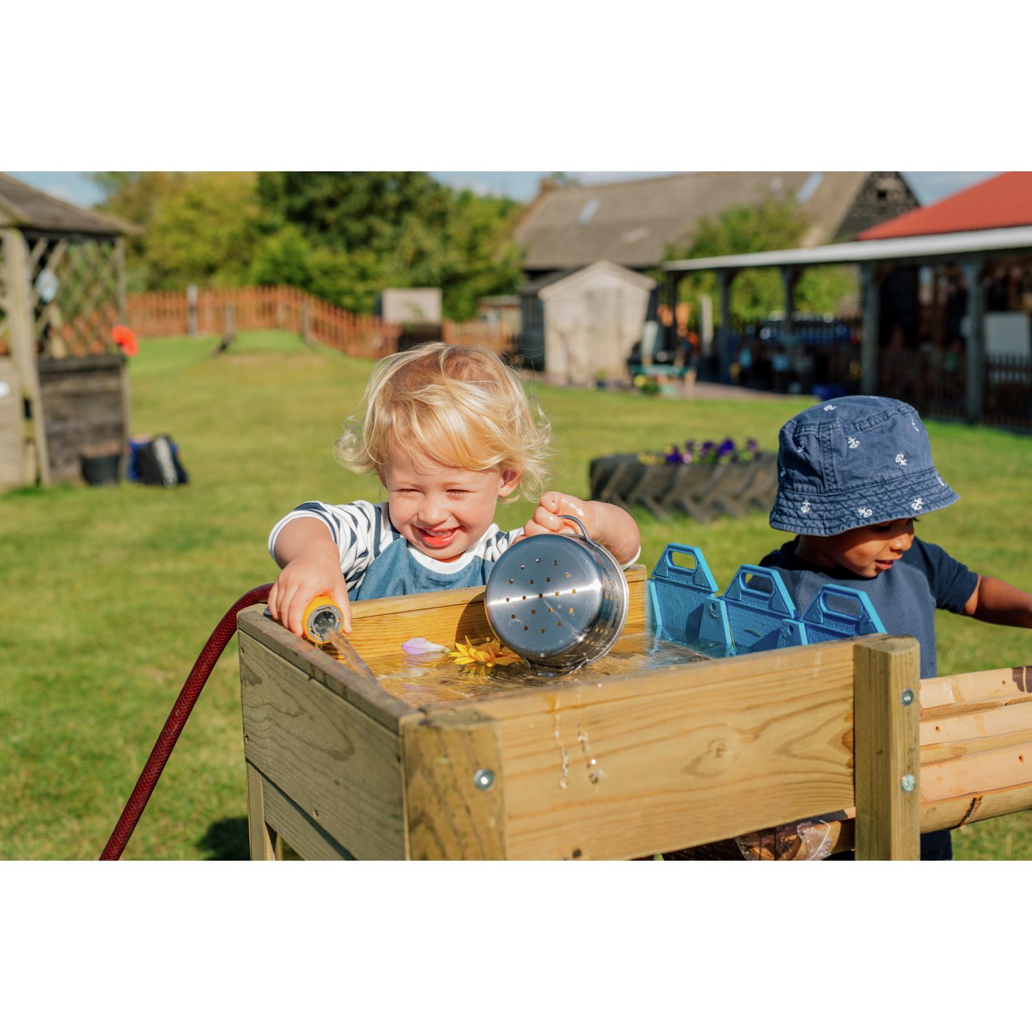 Plum Wooden Discovery Forest Water Run toy, imported from the UK