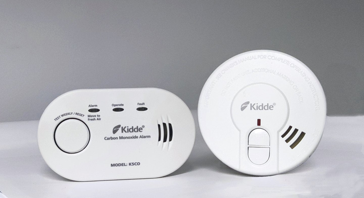 Kidde 10 Year Smoke and Carbon Monoxide Alarm dual-pack, UK version