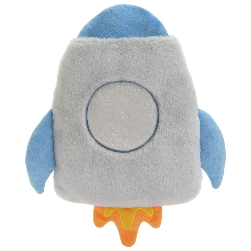 Argos Home rocket hot water bottle and soft cover 0.5L, imported from the UK