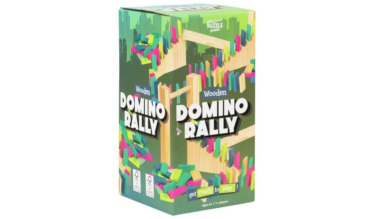 Professor Puzzle Domino Rally Game