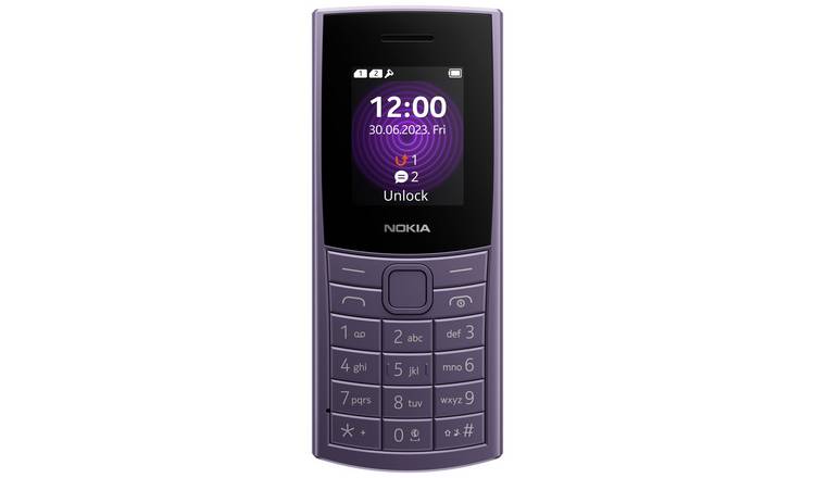 Nokia 110 4G mobile phone Arctic Purple, imported from the UK