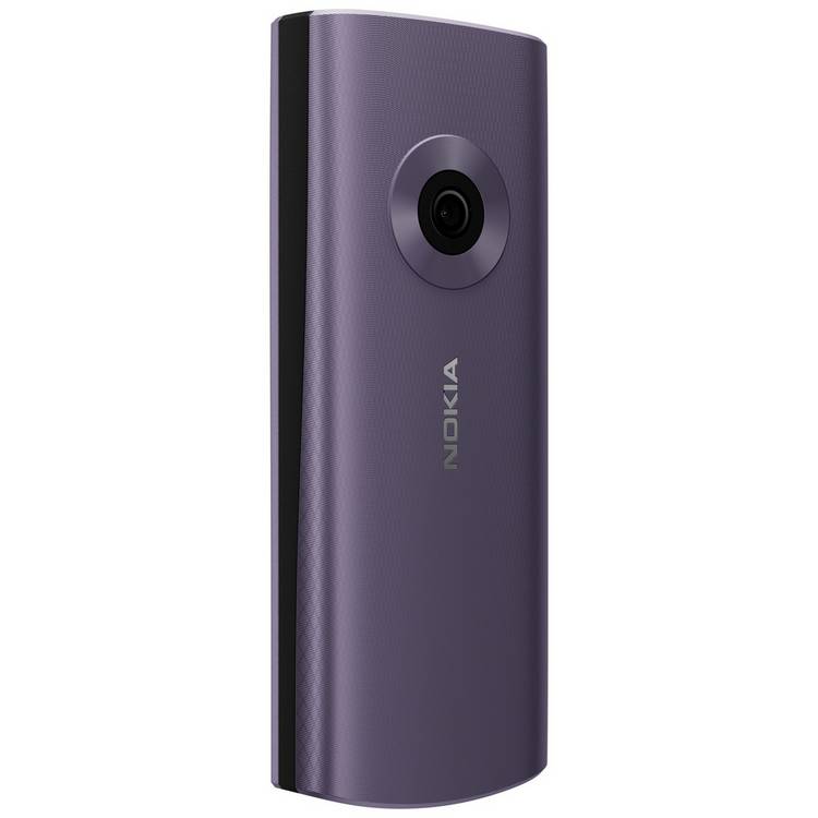 Nokia 110 4G mobile phone Arctic Purple, imported from the UK