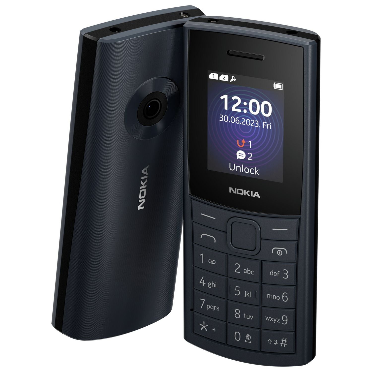 Nokia 110 4G mobile phone midnight blue, UK version