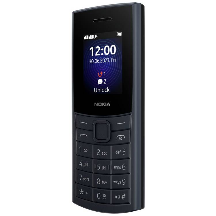 Nokia 110 4G mobile phone midnight blue, UK version