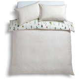 Argos Home cotton dried flowers white bedding set king - British product