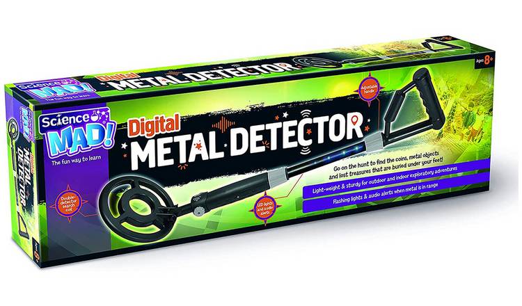 Science Mad digital metal detector for children, UK version