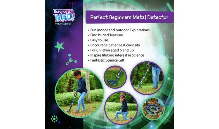 Science Mad Digital Metal Detector