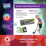 Science Mad digital metal detector for children, UK version