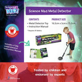 Science Mad digital metal detector for children, UK version