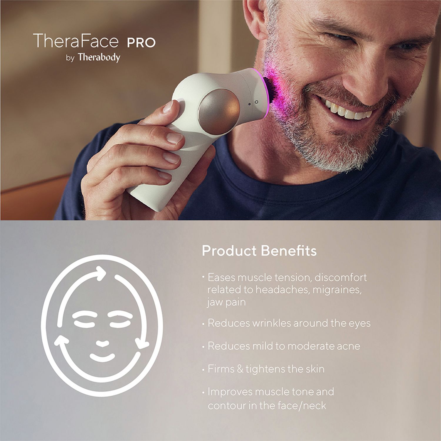 Therabody TheraFace Pro facial massager (British brand)