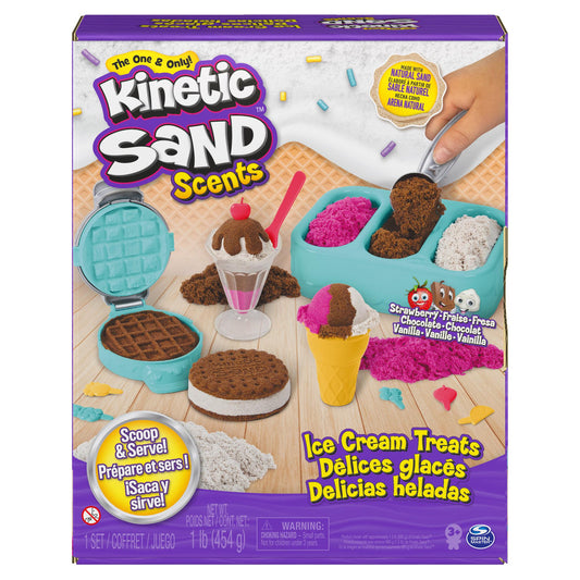 Kinetic Sand Ice Cream Treats tableware Sainsburys   