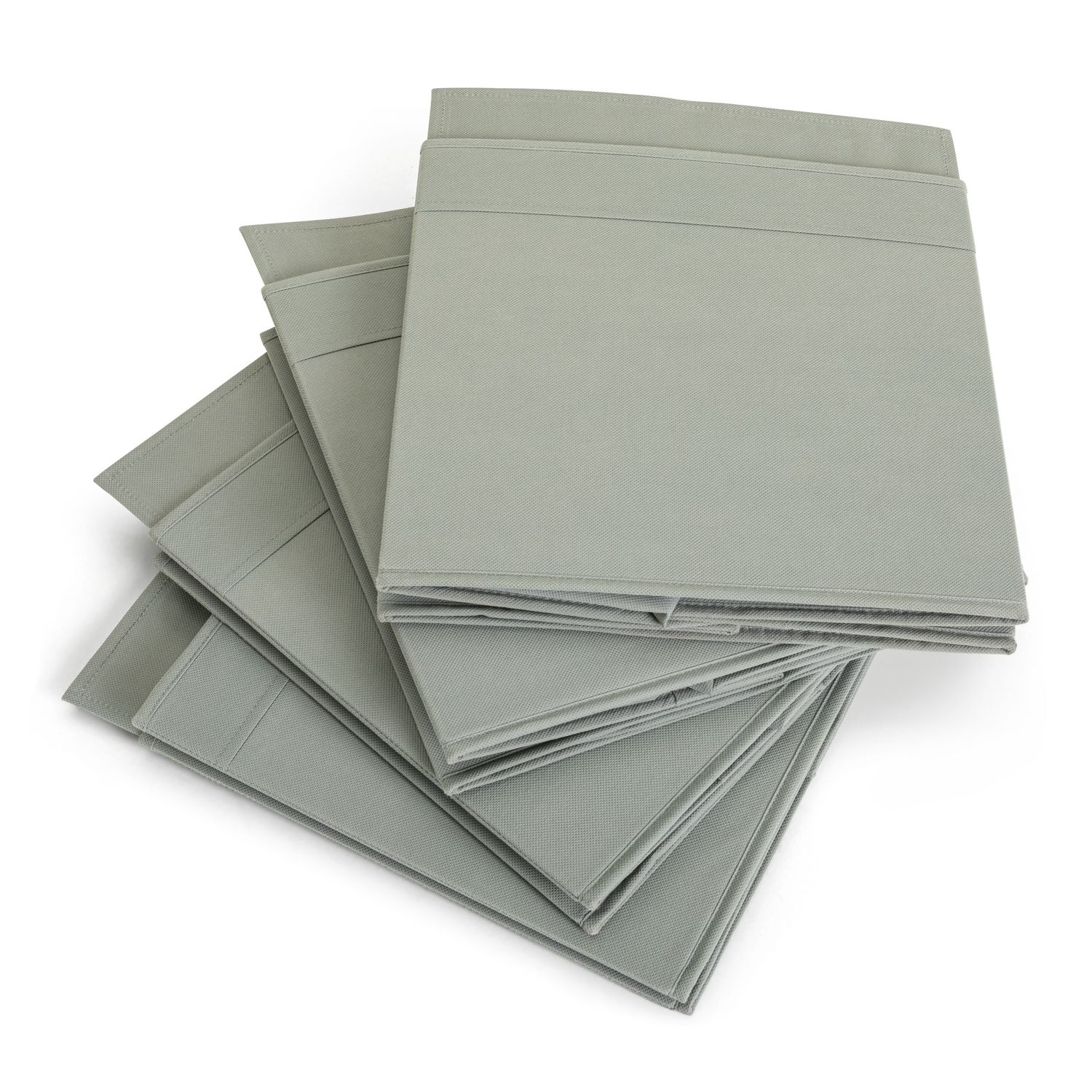 Argos Home set of 4 square plus boxes grey - British product