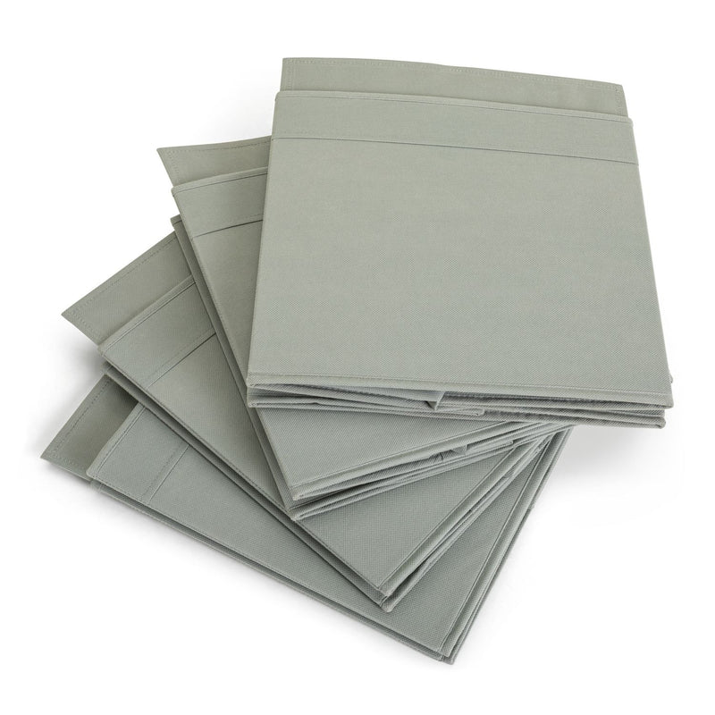Argos Home set of 4 square plus boxes grey - British product