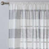 Habitat grey voile curtain 140x229cm, UK version