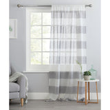 Habitat grey voile curtain 140x229cm, UK version