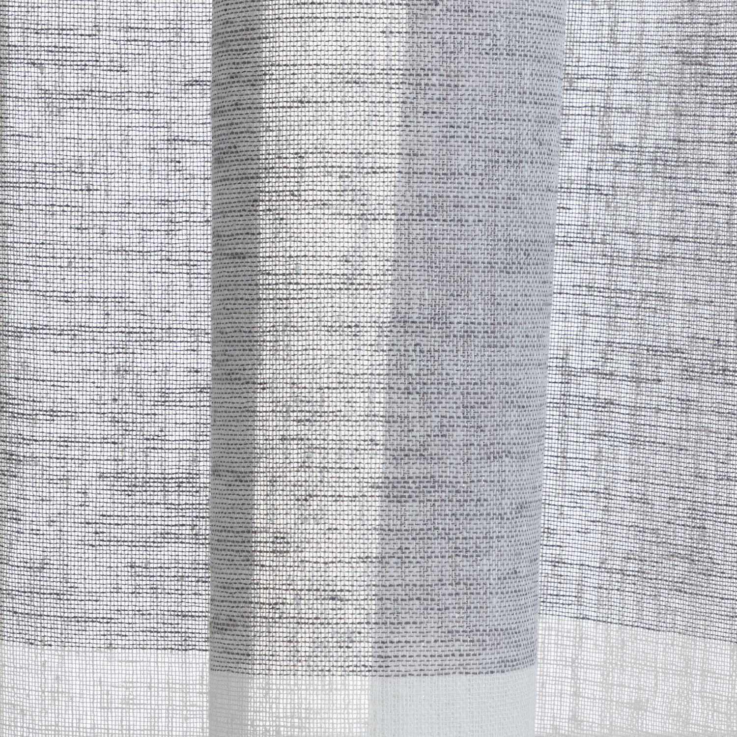 Habitat grey voile curtain 140x229cm, UK version