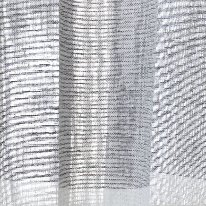 Habitat grey voile curtain 140x229cm, UK version