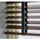 Habitat Wooden Brown 50mm Slat Venetian Tape Blind - 60cm