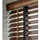 Habitat wooden brown 50mm slat Venetian blind 60cm, UK version