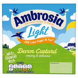 Ambrosia Light Custard Pots   4 x 125g GOODS M&S   