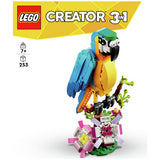 LEGO Creator Exotic Parrot 31136 building toy, imported from the UK