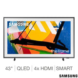 Samsung QE43LS03DAUXXU 43 Inch Frame QLED 4K Ultra HD Smart TV GOODS Costco UK