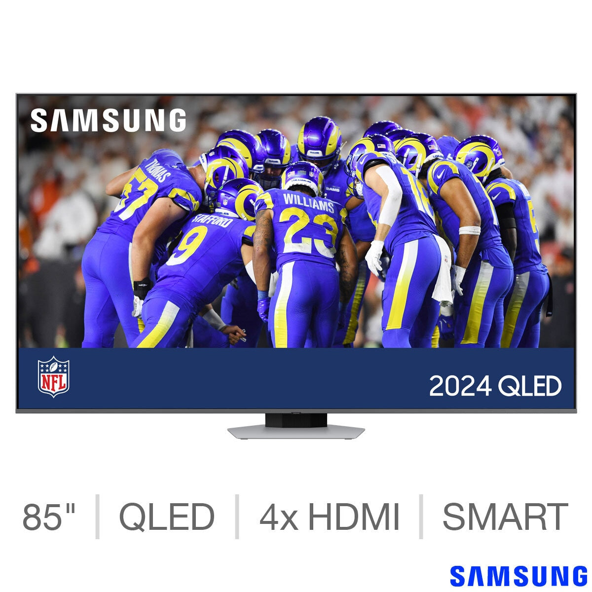 Samsung QE85Q80DATXXU 85 Inch QLED 4K Ultra HD Smart TV GOODS Costco UK