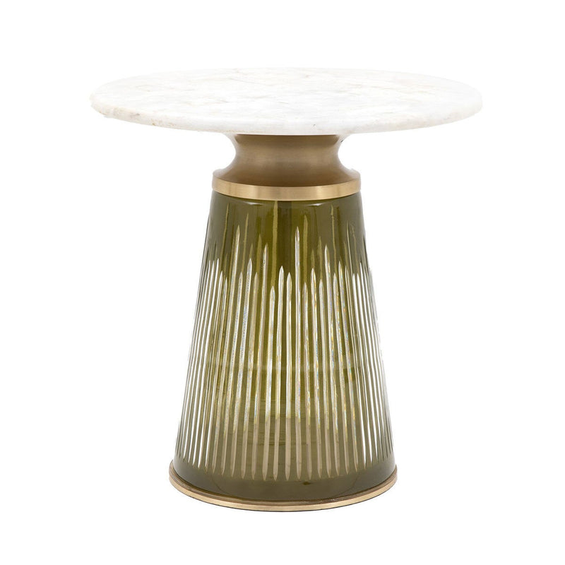 Gallery Seville Green side table 48cm, UK version