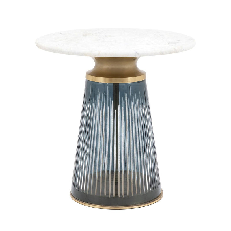 Gallery Seville Blue side table 48cm, UK version