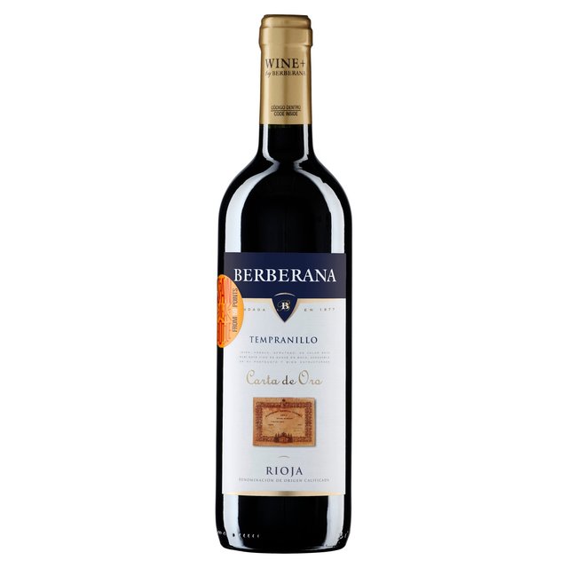 Berberana Carta de Oro Tempranillo Rioja   75cl GOODS M&S   