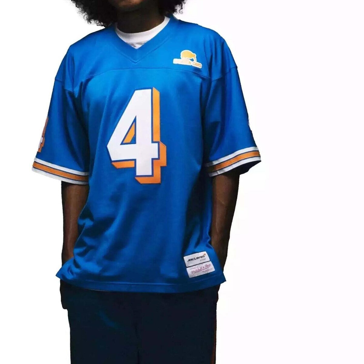 McLaren F1 Lando Norris jersey blue orange, imported from the UK