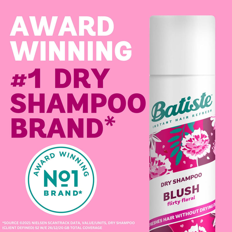 Batiste Blush dry shampoo 6 x 350ml - British product