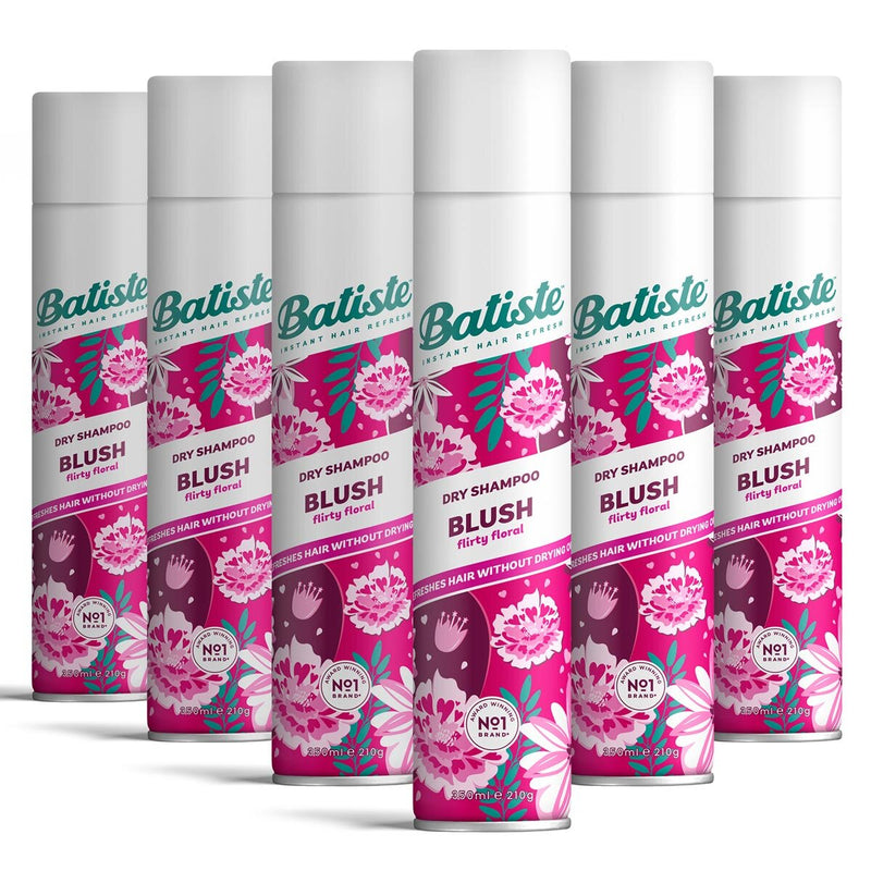 Batiste dry shampoo multipack 6 x 350ml - British product