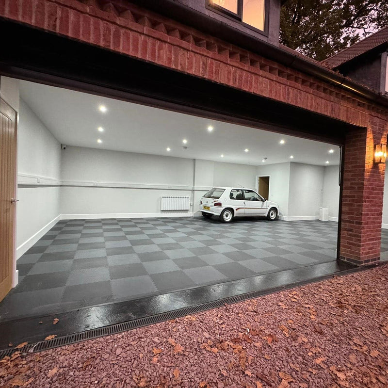 Klikflor RX500 garage floor bundle 13m² (British brand)