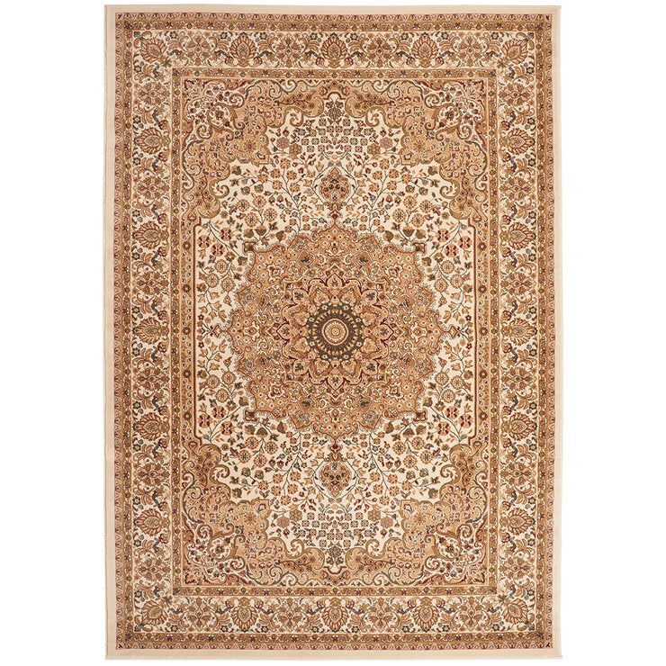 Concept Looms Grand Heritage rug in cream and beige - British product