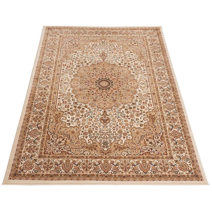 Concept Looms Grand Heritage rug in cream and beige - British product