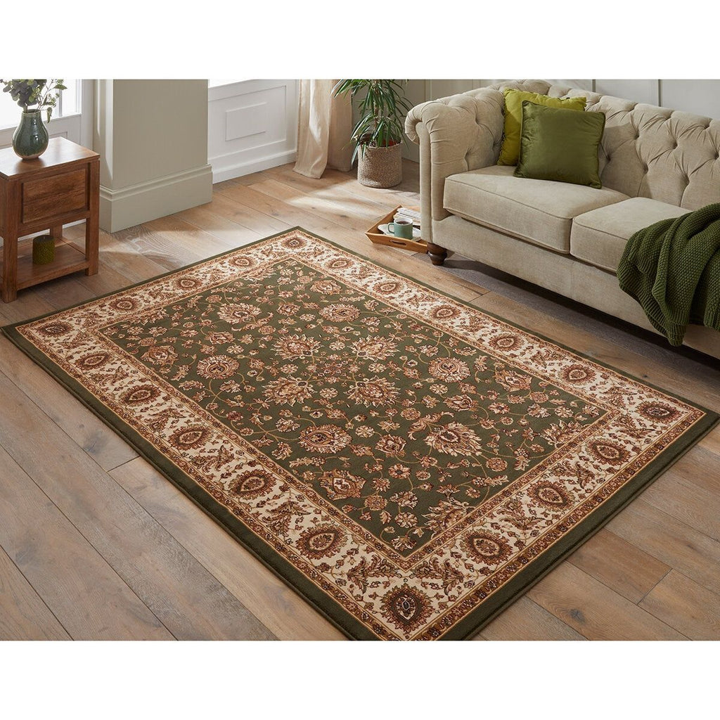 Concept Looms Grand Heritage Green Rug, in 2 Sizes