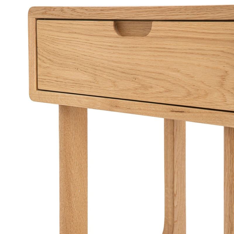 Gallery oak nightstand light brown finish 13kg, UK version