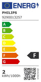 Philips 15W LED E14 T25 light bulb, imported from the UK