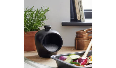 Argos Habitat Industrial Stoneware Salt Pig with Handle 16.1x13.5x14.8cm- Buy online at McGrocer