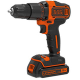 Black+Decker cordless hammer drill and mouse sander twin pack - British product