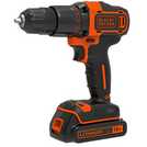 Black+Decker cordless hammer drill and mouse sander twin pack - British product