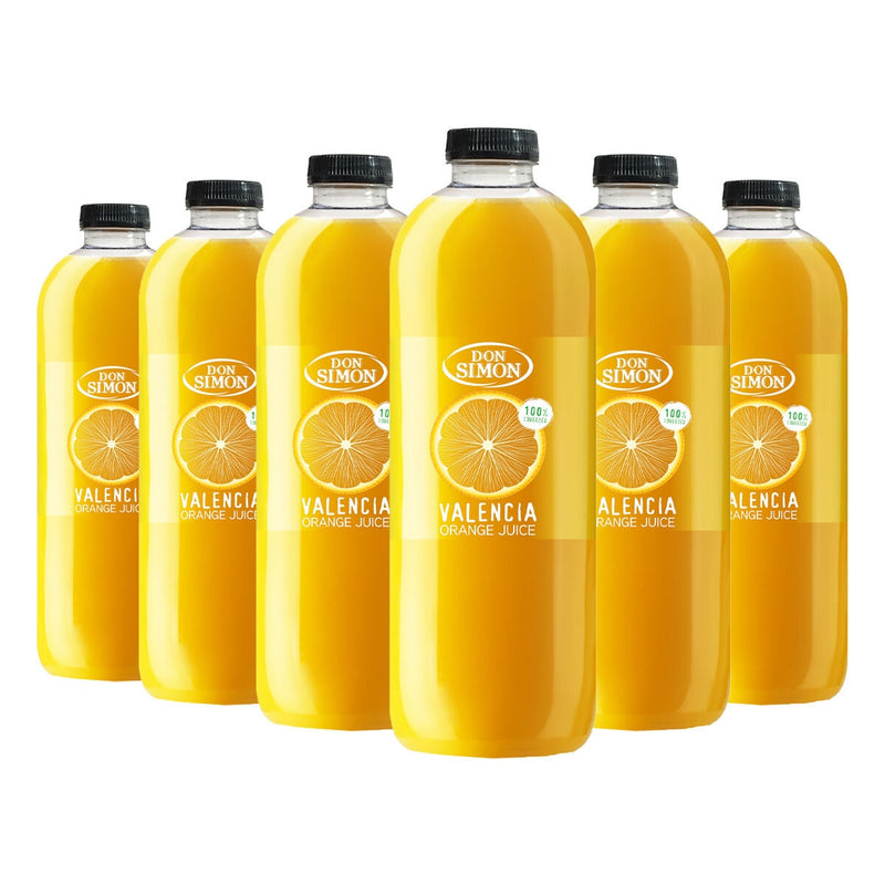 Don Simon 100 % NFC Orangensaft, 6 x 1L
