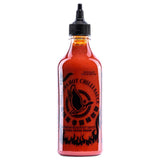 Flying Goose Sriracha Blackout hot chilli sauce (British brand)