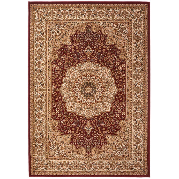 Concept Looms Grand Heritage Red & Beige Persian design rug - British product