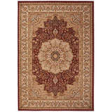 Concept Looms Grand Heritage Red & Beige Persian design rug - British product