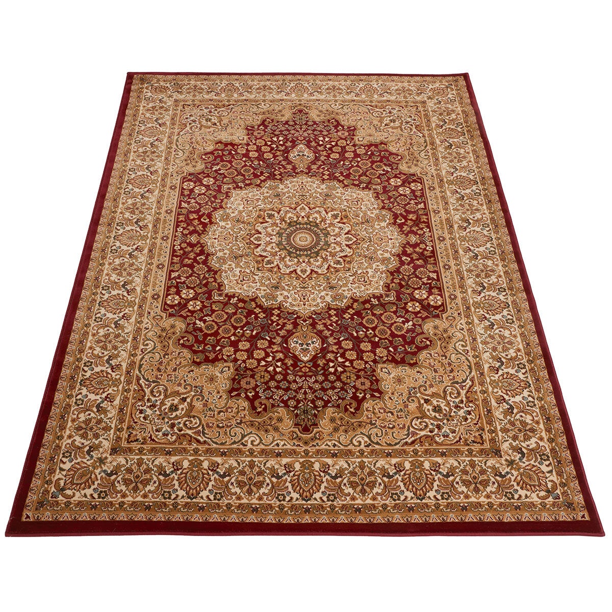 Concept Looms Grand Heritage Red & Beige Persian design rug - British product