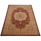 Concept Looms Grand Heritage Red & Beige Persian design rug - British product