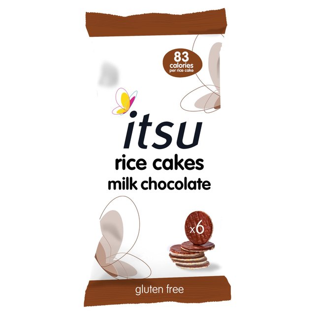 Itsu Milk Chocolate Rice Cakes   100g GOODS M&S   