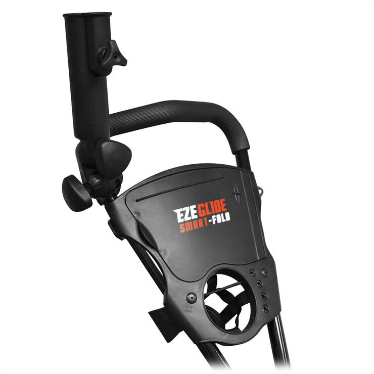 Eze Glide 3-wheel golf trolley in black - British product